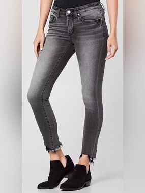 BKE grey ankle skinny